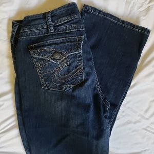 GREAT! Women's Dark Silver Jeans - 16